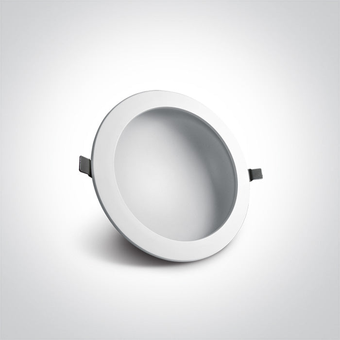 ONE Light Recessed LED Downlight 22W 1550lm 4000K CRI80 IP20 White 10122FD/W/C