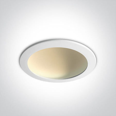 ONE Light Recessed LED Downlight 22W 1550lm 4000K CRI80 IP20 White 10122FD/W/C