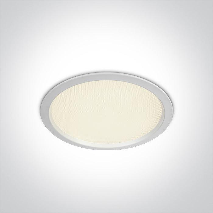 ONE Light | 10124U/W/C WHITE SMD LED UGR19 24W CW IP44 230V - OEM NORDIC - Quality Parts Distribution