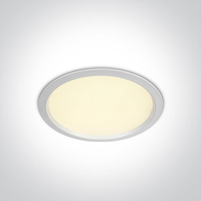 ONE Light | 10124U/W/W WHITE SMD LED UGR19 24W WW IP44 230V - OEM NORDIC - Quality Parts Distribution