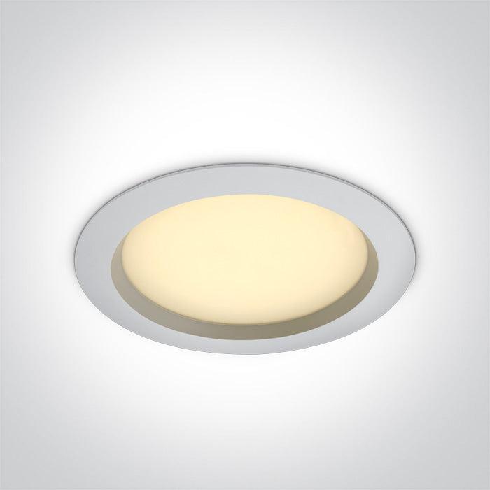 ONE Light | 10125B/W/W WHITE LED 25W IP54 WW + DRIVER 230V - OEM NORDIC - Quality Parts Distribution