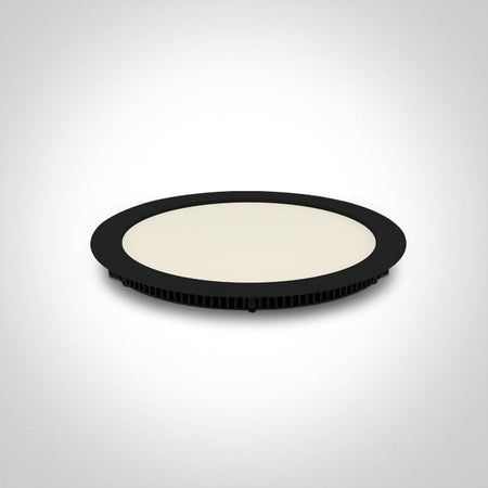 ONE Light Recessed LED Downlight 30W 3300lm 3000K-4000K-5700K CRI80 IP20 Black 10130FA/B/V