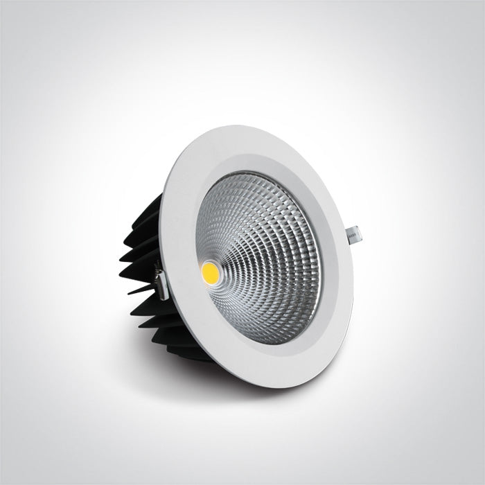 ONE Light Recessed LED Downlight 60W 5400lm 4000K CRI90 IP20 White 10160CA/W/C