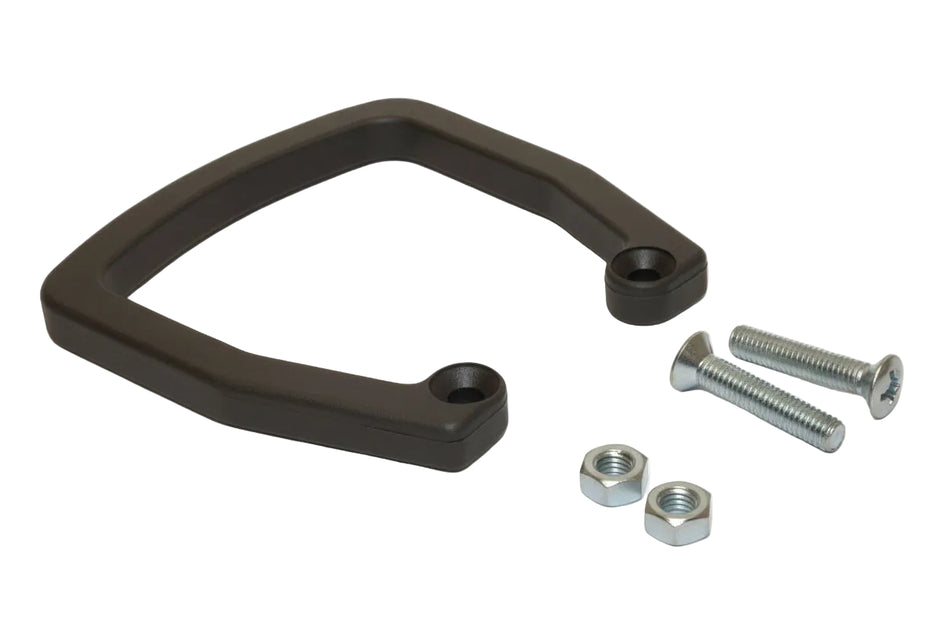 108905 / 95239-01 REMA DIN 80 A handle - flat - with 2 screws M6x30 - acid resistant