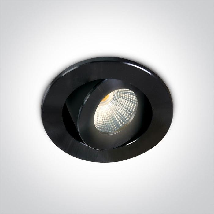 ONE Light | 11103B/B/W BLACK COB LED 1w/2w WW 40deg 350mA/700mA - OEM NORDIC - Quality Parts Distribution