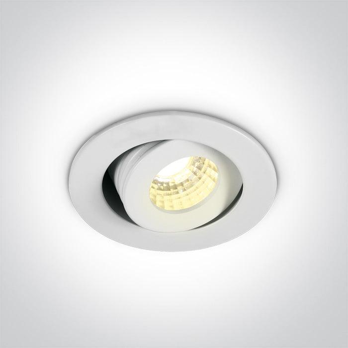 ONE Light | 11103B/W/W WHITE COB LED 1w/2w WW 40deg 350mA/700mA IP20 - OEM NORDIC - Quality Parts Distribution