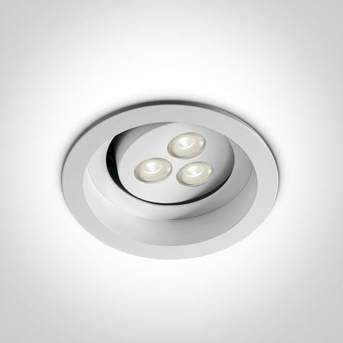 ONE Light | 11103D/W/C WHITE LED 3w CW SEMI-TRIMLESS 350mA - OEM NORDIC - Quality Parts Distribution