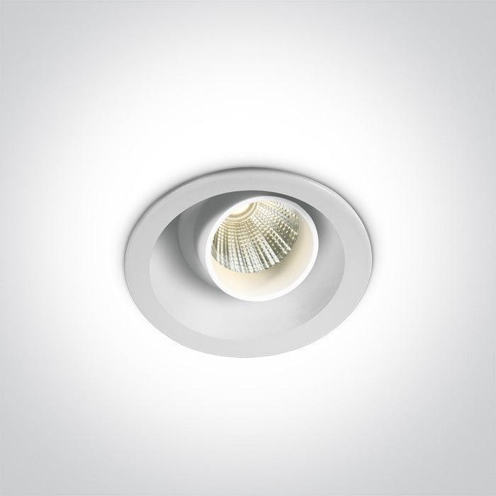 ONE Light | 11103K/W/W WHITE COB LED 3W WW 30deg 350mA ADJUSTABLE DARK LIGHT - OEM NORDIC - Quality Parts Distribution