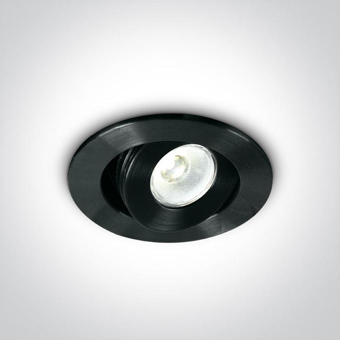 ONE Light | 11103LC/B/D/35 BLACK LED 3w DL 35d 350/700mA - OEM NORDIC - Quality Parts Distribution