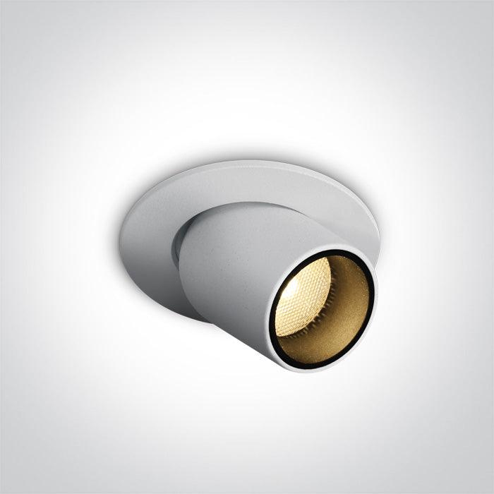 ONE Light | 11103M/W/W WHITE COB LED 3W WW 36deg IP20 350mA DIMMABLE DARK LIGHT - OEM NORDIC - Quality Parts Distribution