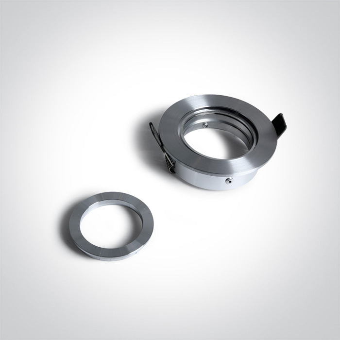 ONE Light Recessed LED Downlight GU10 10W IP20 Aluminium 11105A1/AL