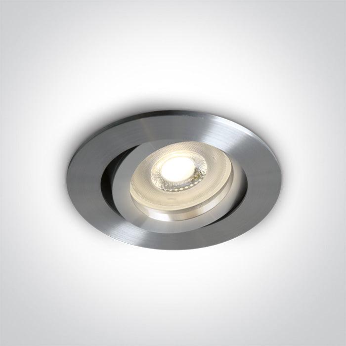 ONE Light | 11105A1/AL ALUMINIUM ADJUSTABLE GU10 10W - OEM NORDIC - Quality Parts Distribution