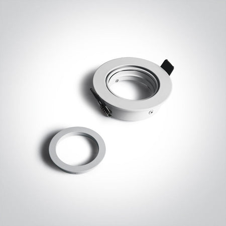 ONE Light Recessed LED Downlight GU10 10W IP20 White 11105A1/W