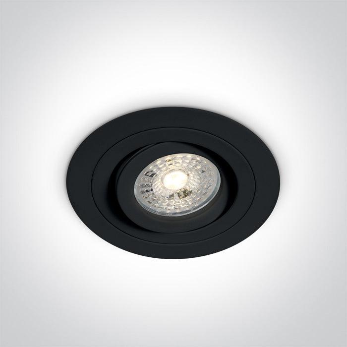 ONE Light | 11105ABGL/B BLACK GU10 10w LEAF SPRINGS - OEM NORDIC - Quality Parts Distribution