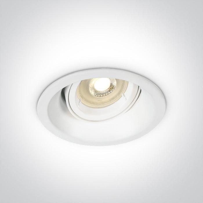 ONE Light | 11105CDG/W WHITE GU10 10w DARK LIGHT - OEM NORDIC - Quality Parts Distribution