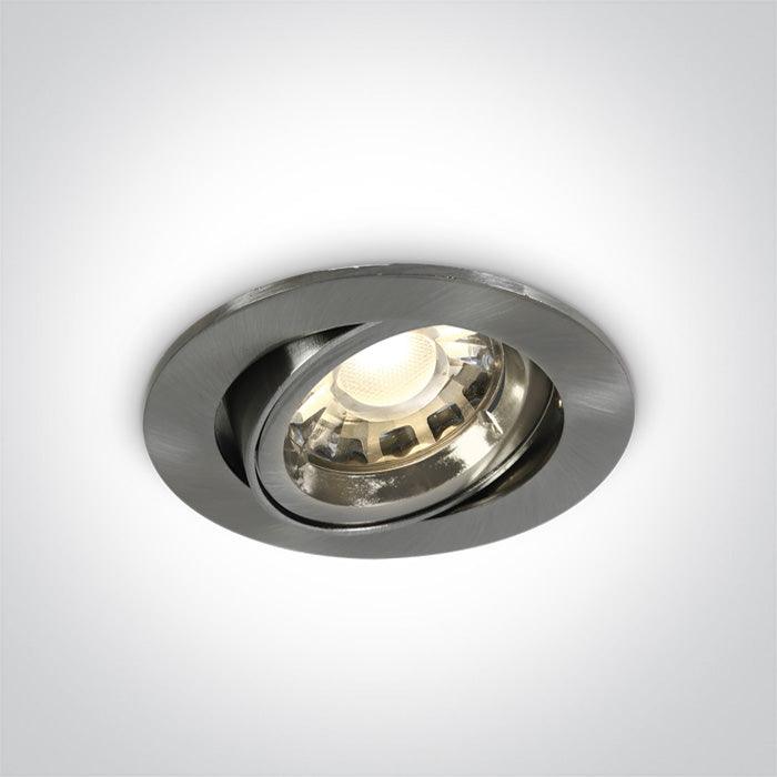 ONE Light | 11105CGU/MC BRUSHED CHROME GU10 10w - OEM NORDIC - Quality Parts Distribution