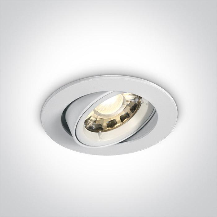 ONE Light | 11105CGU/W WHITE GU10 10w - OEM NORDIC - Quality Parts Distribution