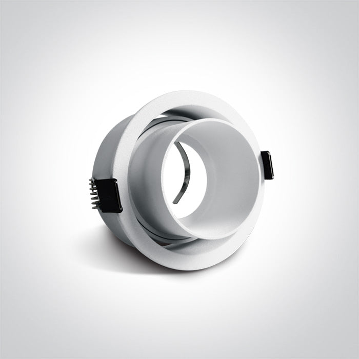 ONE Light Recessed LED Downlight GU10 10W IP20 White 11105D8/W