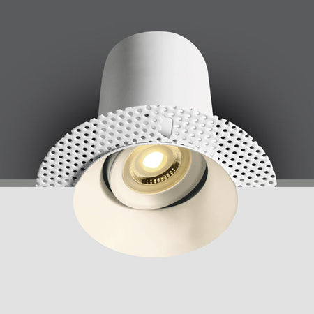 ONE Light Recessed LED Downlight GU10 10W IP20 White 11105F/W