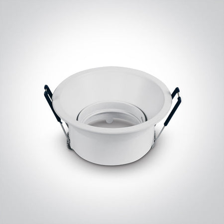 ONE Light Recessed LED Downlight GU10 10W IP20 White 11105TG/W