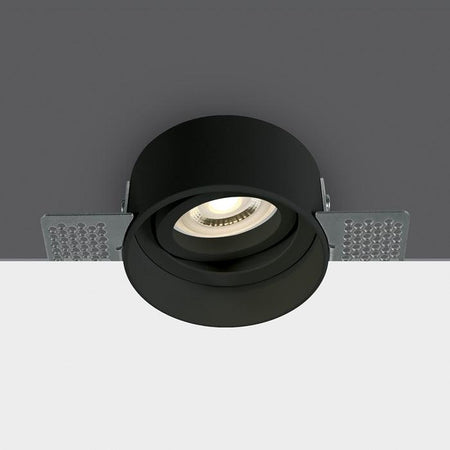 ONE Light | 11105TR/B BLACK GU10 10W TRIMLESS DARK LIGHT ADJUSTABLE - OEM NORDIC - Quality Parts Distribution