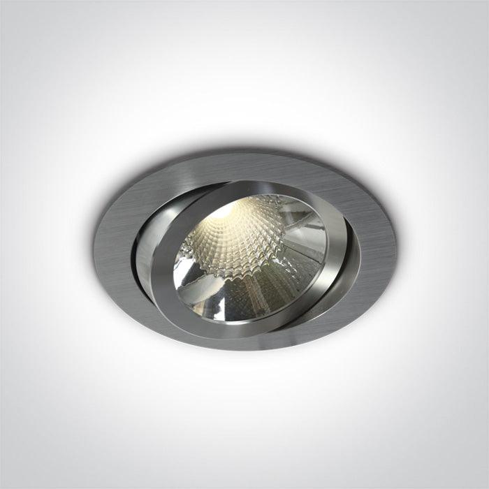 ONE Light | 11106A/AL/W ALUMINIUM LED WW 6w 36d + DRIVER 100-240v - OEM NORDIC - Quality Parts Distribution