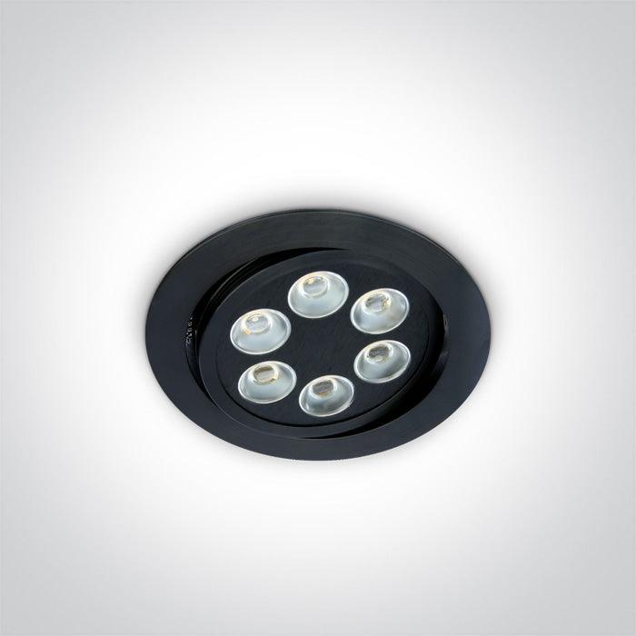 ONE Light | 11106LB/W/35 BLACK LED WW 6w 35d 350mA - OEM NORDIC - Quality Parts Distribution