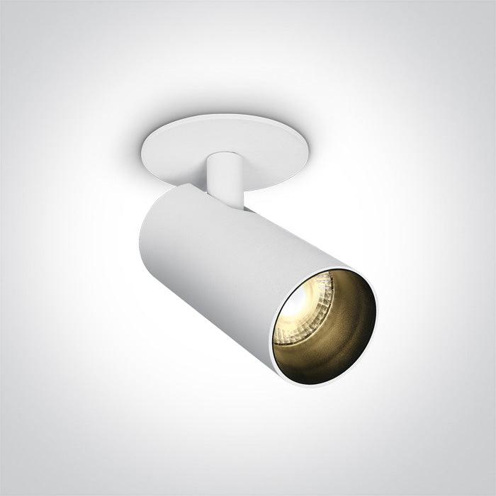 ONE Light | 11107RA/W/W WHITE LED 6,5W WW 36deg 700mA ADJUSTABLE DARK LIGHT - OEM NORDIC - Quality Parts Distribution