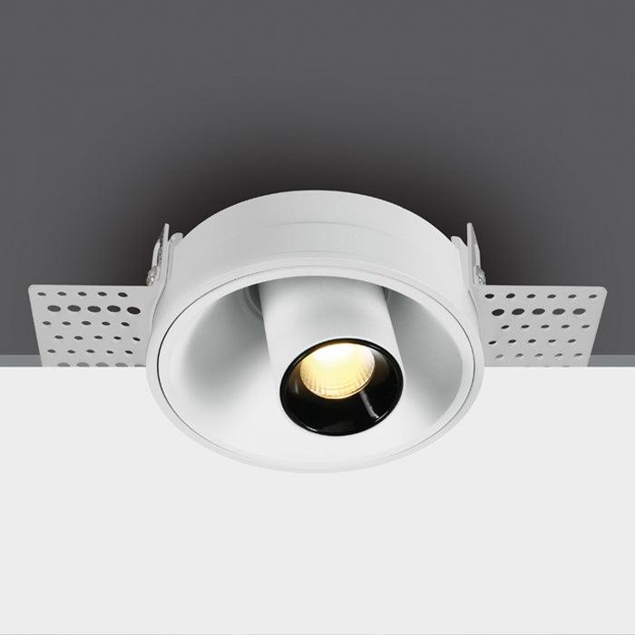 ONE Light | 11107TTR/W/W WHITE COB LED 7W TRIMLESS WW 38deg ADJUSTABLE DARK LIGHT 230V - OEM NORDIC - Quality Parts Distribution