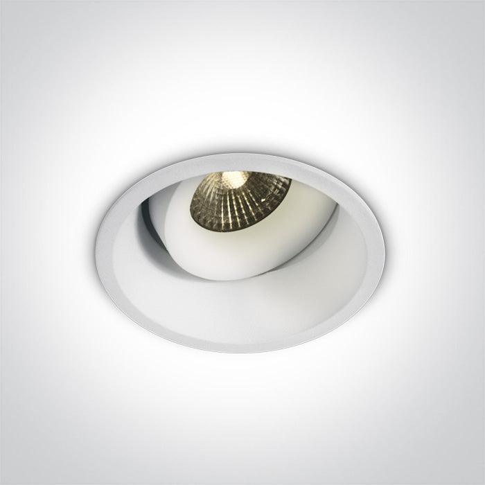 ONE Light | 11107WD/W/W WHITE LED 6,5W WW 36deg 700mA IP54 ADJUSTABLE DARK LIGHT - OEM NORDIC - Quality Parts Distribution