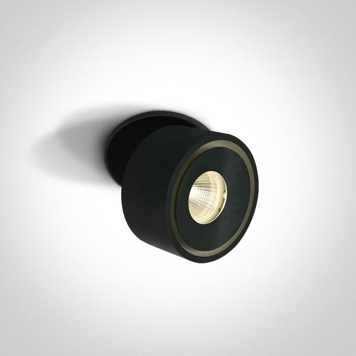 ONE Light | 11108LA/B/W BLACK COB LED 8W WW IP20 230V - OEM NORDIC - Quality Parts Distribution