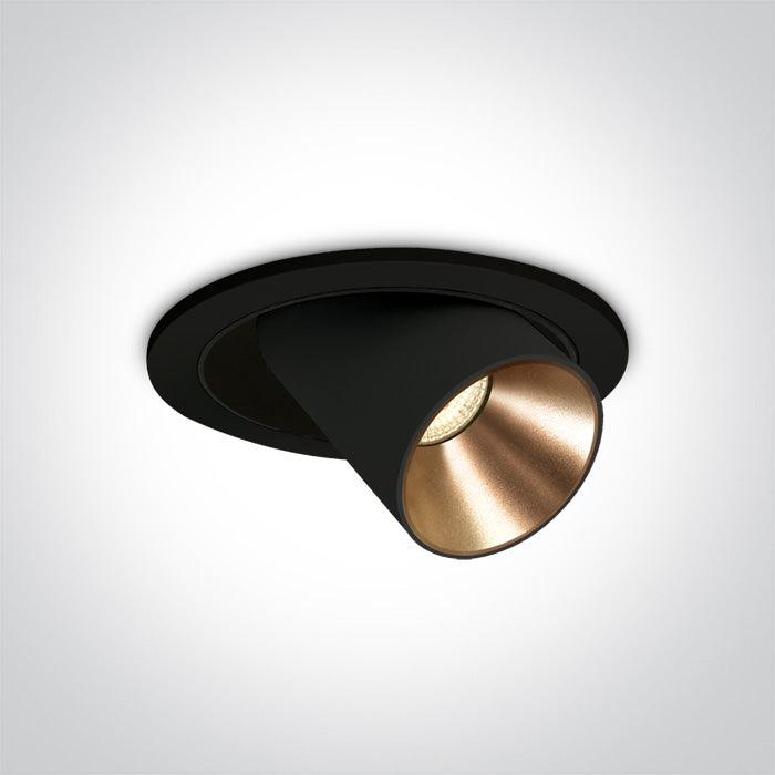 ONE Light | 11109B/B/W BLACK COB LED 9W WW 40deg 500mA DARK LIGHT - OEM NORDIC - Quality Parts Distribution