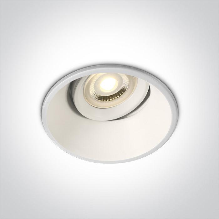 ONE Light | 11109FA/W WHITE FIRE RATED GU10 10w DARK LIGHT IP20 - OEM NORDIC - Quality Parts Distribution