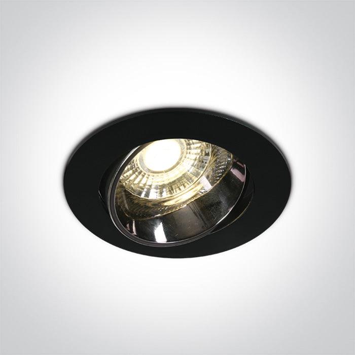 ONE Light | 11110E/B/W BLACK LED 10W WW IP20 30deg 230V DARK LIGHT - OEM NORDIC - Quality Parts Distribution