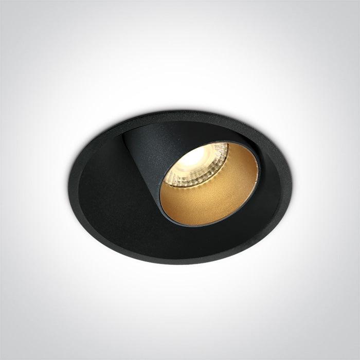 ONE Light | 11111C/B/W BLACK COB 11W WW IP20 38deg 230V ADJUSTABLE DARK LIGHT - OEM NORDIC - Quality Parts Distribution