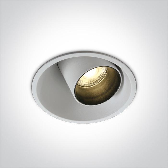 ONE Light Lighting Component 11111C/W/W WHITE COB 11W WW IP20 38deg 230V ADJUSTABLE DARK LIGHT