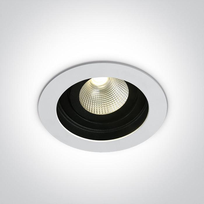 ONE Light | 11112E/W/W WHITE LED 12W WW IP44 700mA 40deg ADJUSTABLE SEMI DARK LIGHT - OEM NORDIC - Quality Parts Distribution