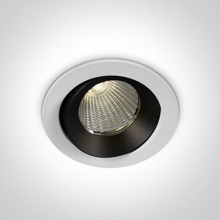 ONE Light | 11112P/W/W WHITE COB LED 12W WW 40deg 700mA IP65 DARK LIGHT - OEM NORDIC - Quality Parts Distribution