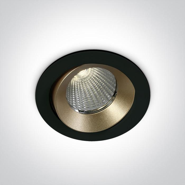 ONE Light | 11112P/B/W BLACK COB LED 12W WW 40deg 700mA IP65 DARK LIGHT - OEM NORDIC - Quality Parts Distribution