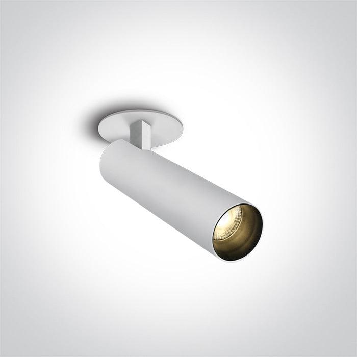 ONE Light | 11112RA/W/W WHITE COB LED 12w WW 36deg IP20 350mA ADJUSTABLE DARK LIGHT - OEM NORDIC - Quality Parts Distribution