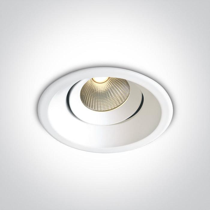 ONE Light | 11112TA/W/W WHITE COB LED 12w WW DARK LIGHT 700mA 40deg IP20 ADJUSTABLE - OEM NORDIC - Quality Parts Distribution