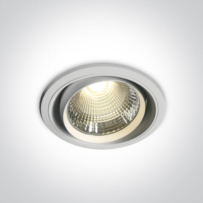 ONE Light | 11150B/W/W WHITE COB LED 50W WW 40deg WW 230V - OEM NORDIC - Quality Parts Distribution