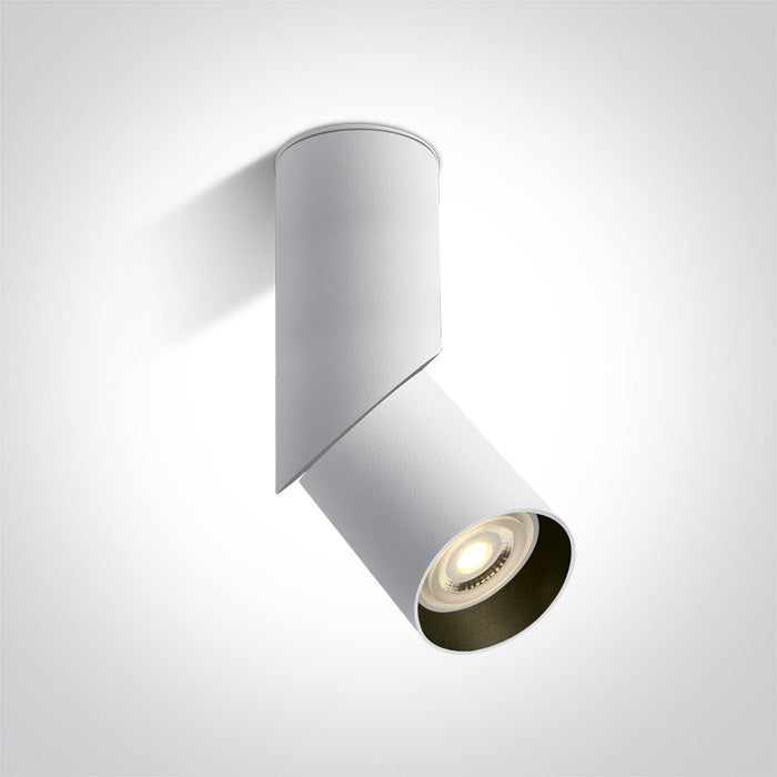 ONE Light Ceiling Light GU10 10W IP20 White 12105E4/W