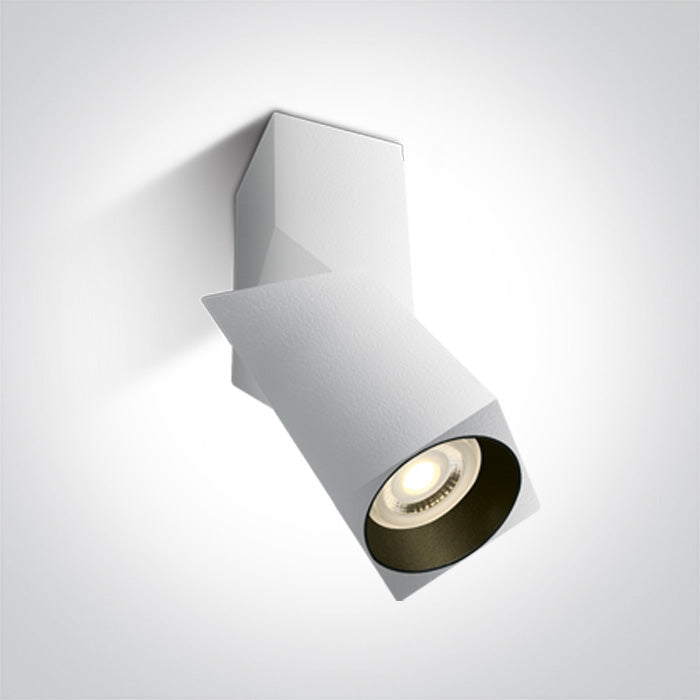 ONE Light Ceiling Light GU10 10W IP20 White 12105E6/W