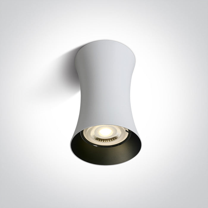 ONE Light Ceiling Light GU10 10W IP20 White 12105F/W