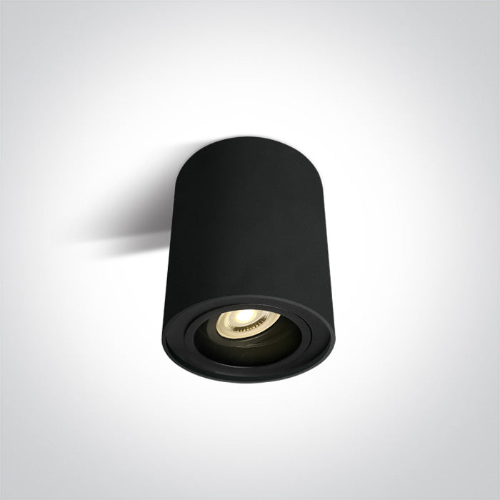 ONE Light | 12105Y/B BLACK GU10 10W ADJUSTABLE 100-240V - OEM NORDIC - Quality Parts Distribution