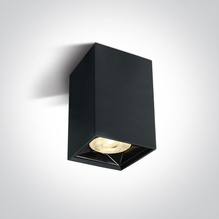 ONE Light | 12106B/B/W BLACK LED 6W WW 38deg IP20 230V - OEM NORDIC - Quality Parts Distribution