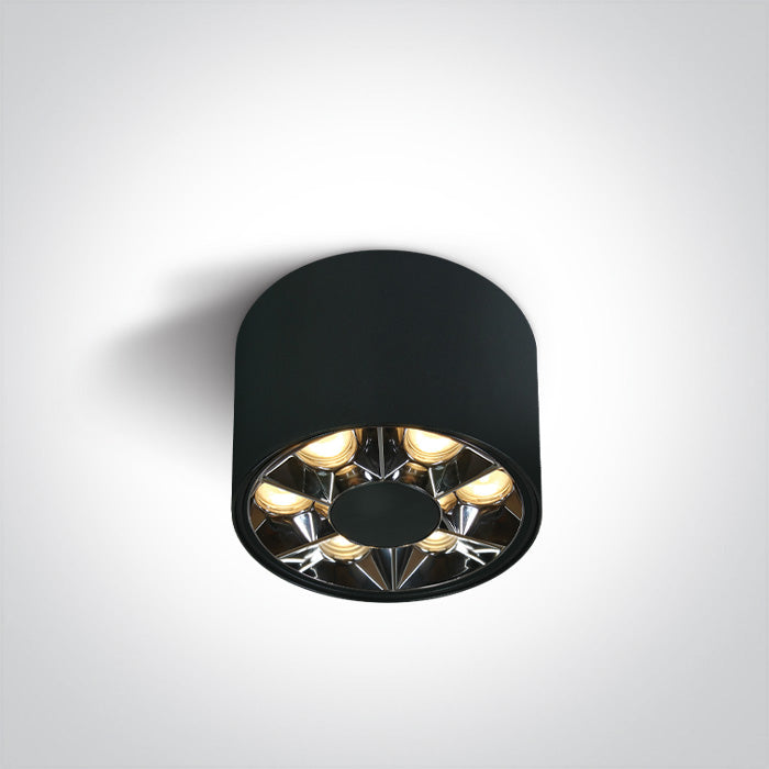 ONE Light | 12106X/B/W BLACK LED 6W WW IP20 38deg 230V DARK LIGHT - OEM NORDIC - Quality Parts Distribution