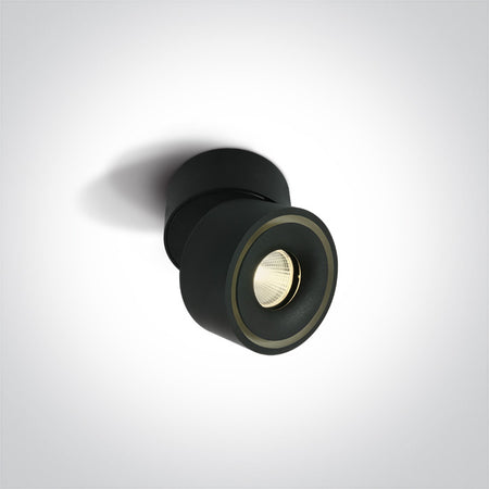 ONE Light | 12108LA/B/W BLACK COB LED 8W WW IP20 230V - OEM NORDIC - Quality Parts Distribution