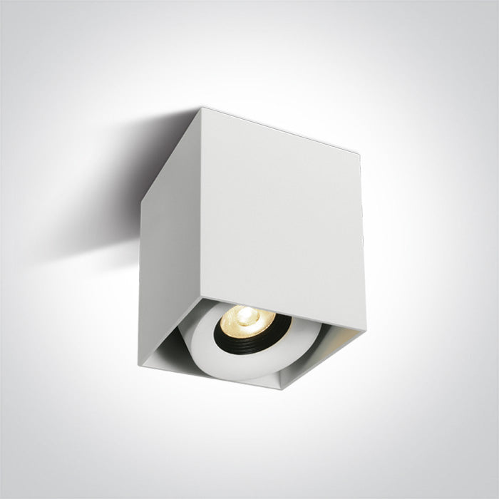 ONE Light Ceiling Light 8W 640lm 3000K CRI90 IP20 White 12108XA/W/W